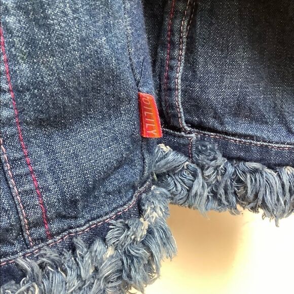 OILILY DENIM JACKET BLUE SIZE 2 denim - Picture 6 of 13